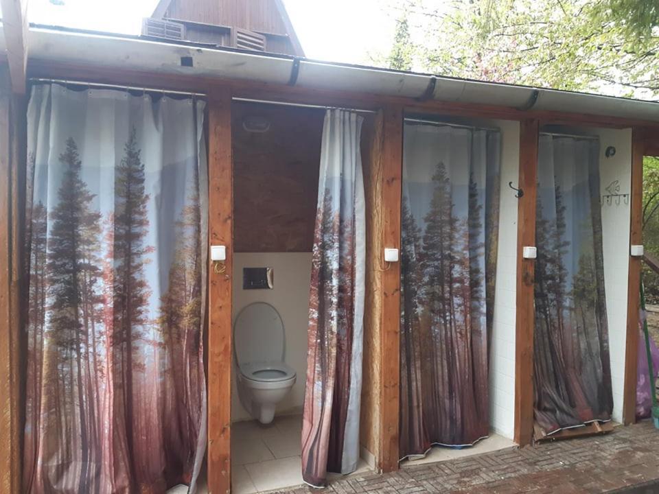 Hotel Jurta az erdő mellett dézsával-KERESZ-TANYA Pilisszentkereszt Esterno foto